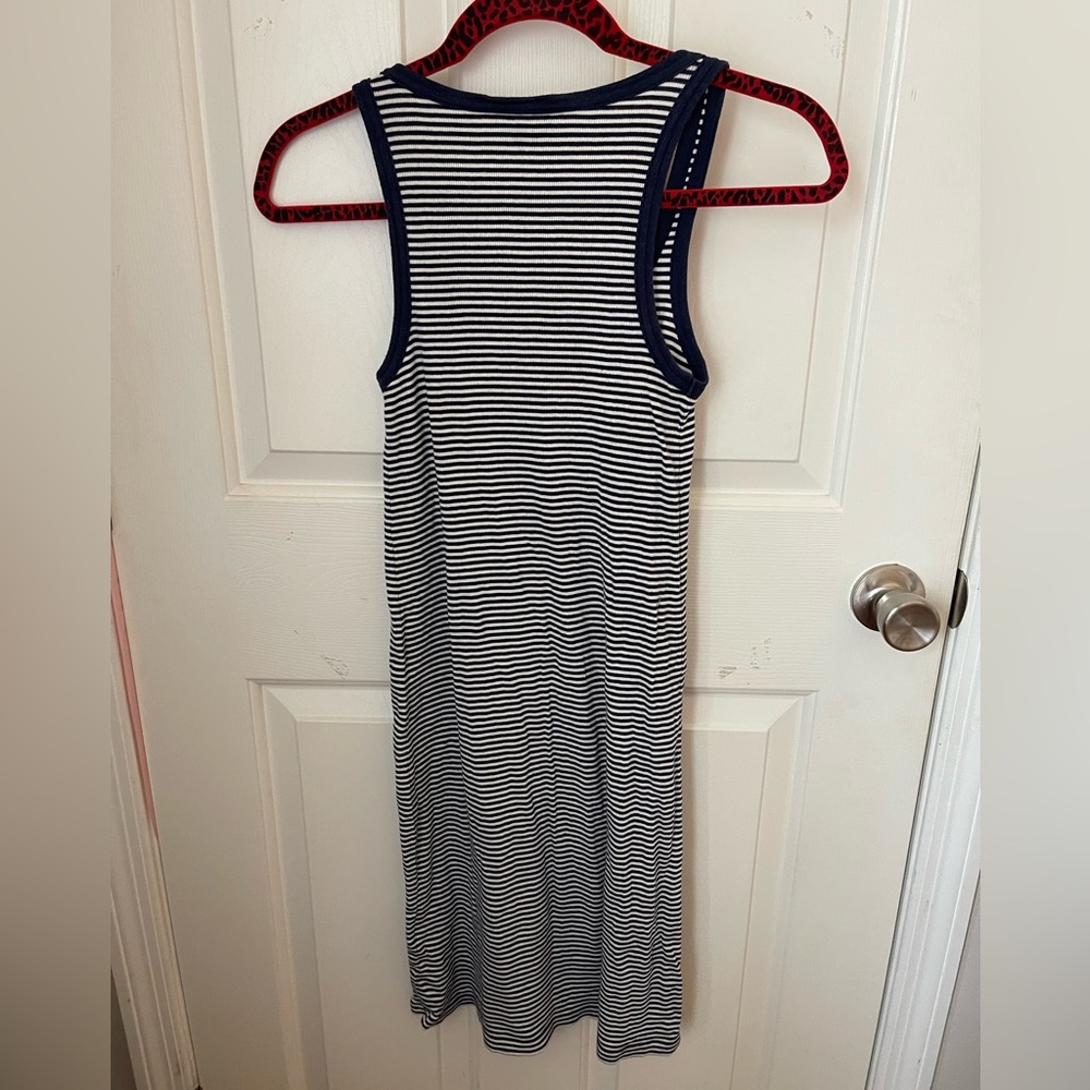 striped dress